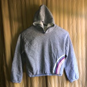 ❤️ 5/$15 ❤️ Cropped sweatshirt with rainbow